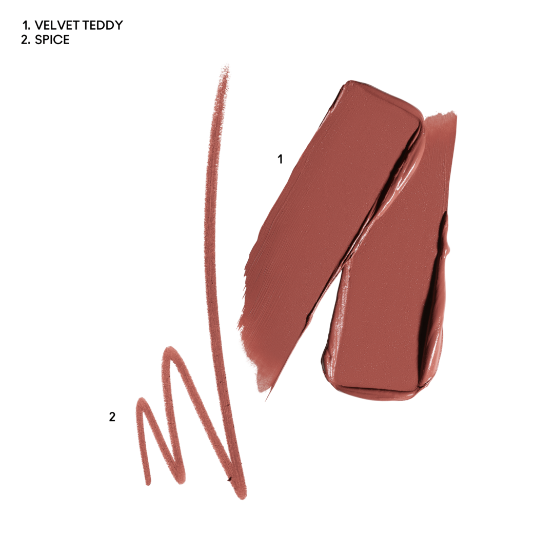 MACXIMAL Velvet Teddy x Spice Lip Kit