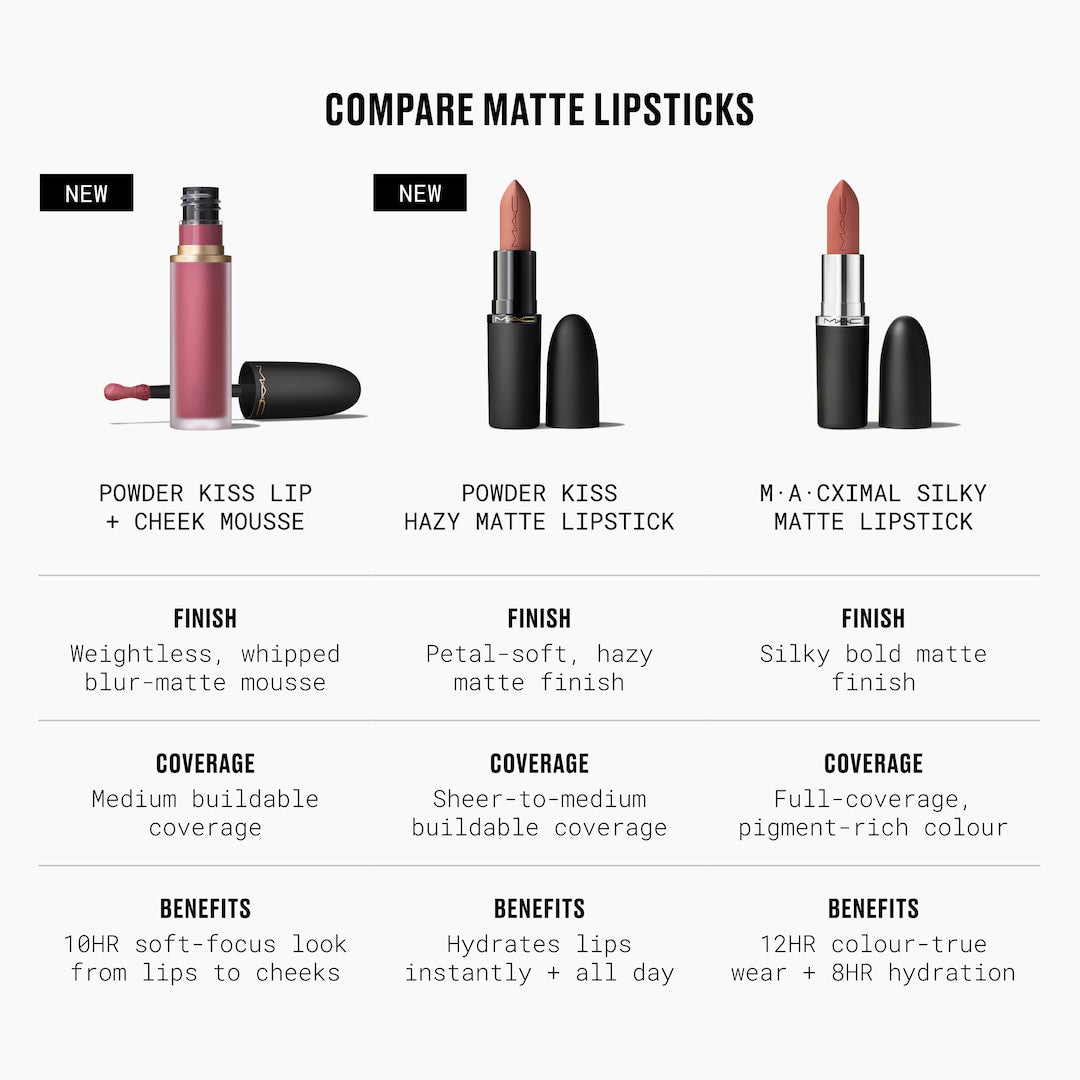 Powder Kiss Hazy Matte Lipstick