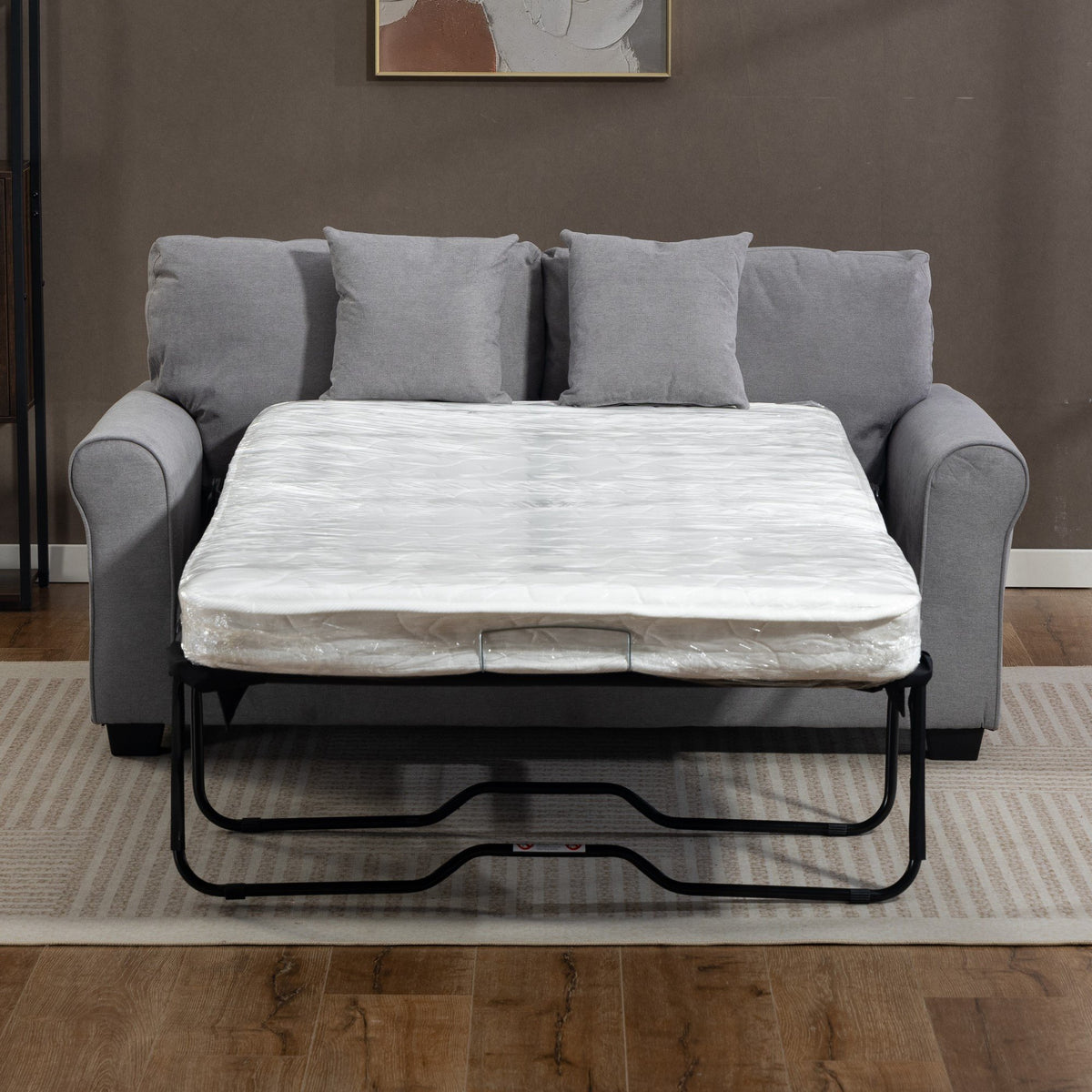 Artemis Home Lewiston Fabric Pull Out Sofabed - Grey