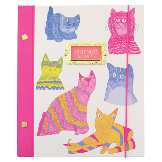 Portico Designs - Arthouse Unlimited Miaow A5 Hard Cover Diary - Interactive Group