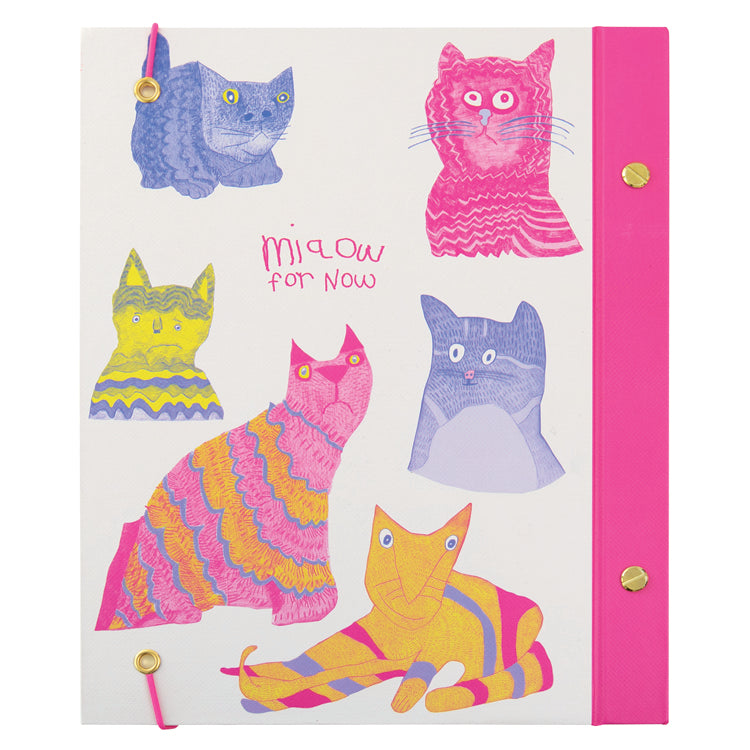 Portico Designs - Arthouse Unlimited Miaow A5 Hard Cover Diary - Interactive Group