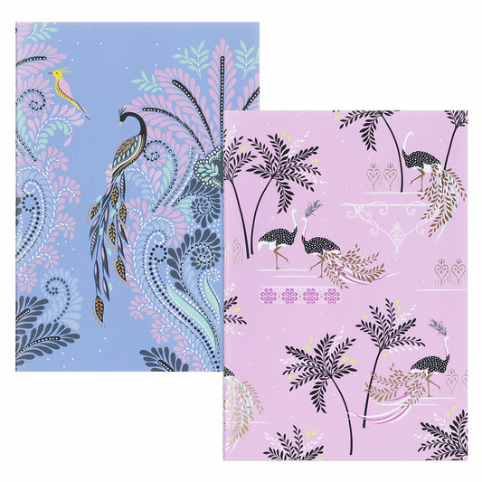 Portico Designs - Sara Miller: Savannah Set of 2 A5 Notebooks