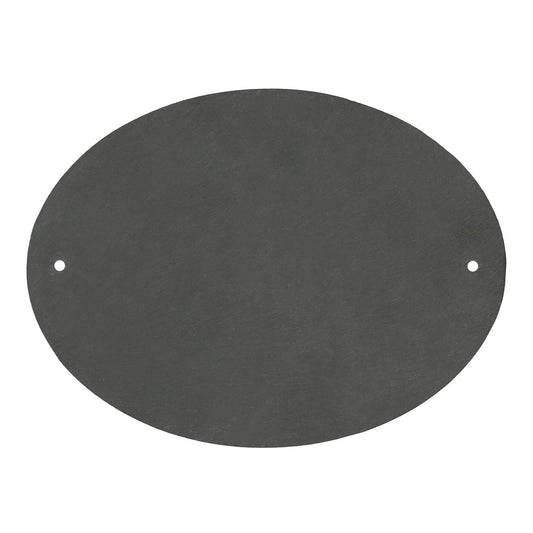 Nicola Spring Linea Oval Blank Slate House Sign