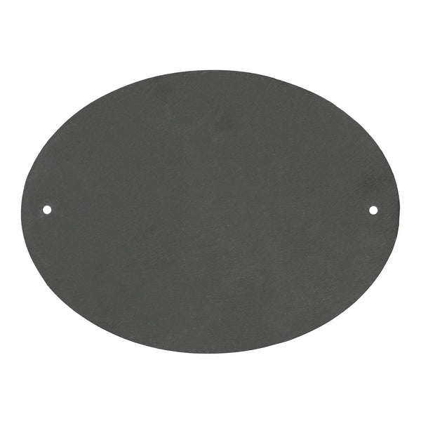 Nicola Spring Linea Oval Blank Slate House Sign