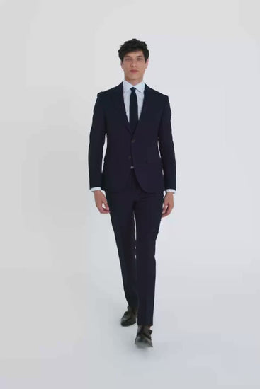 Slim Fit Ink Performance Suit