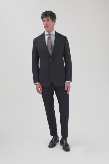 Italian Navy Hopsack Jacket