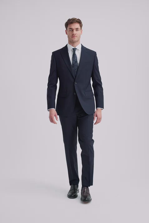 Tailored Fit Navy Performance Suit