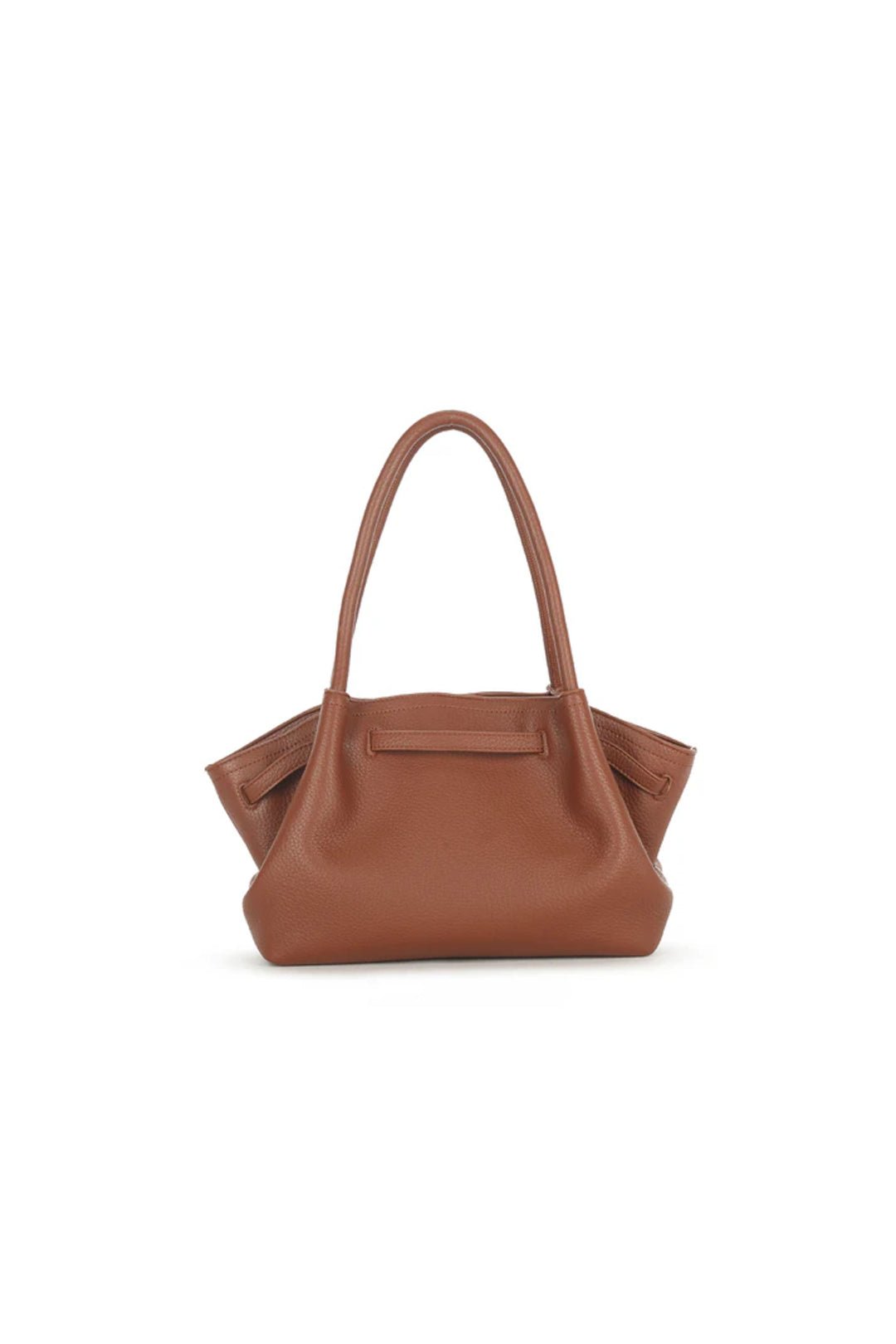 Brown Faux Leather Medium Tote Bag - Interactive Group