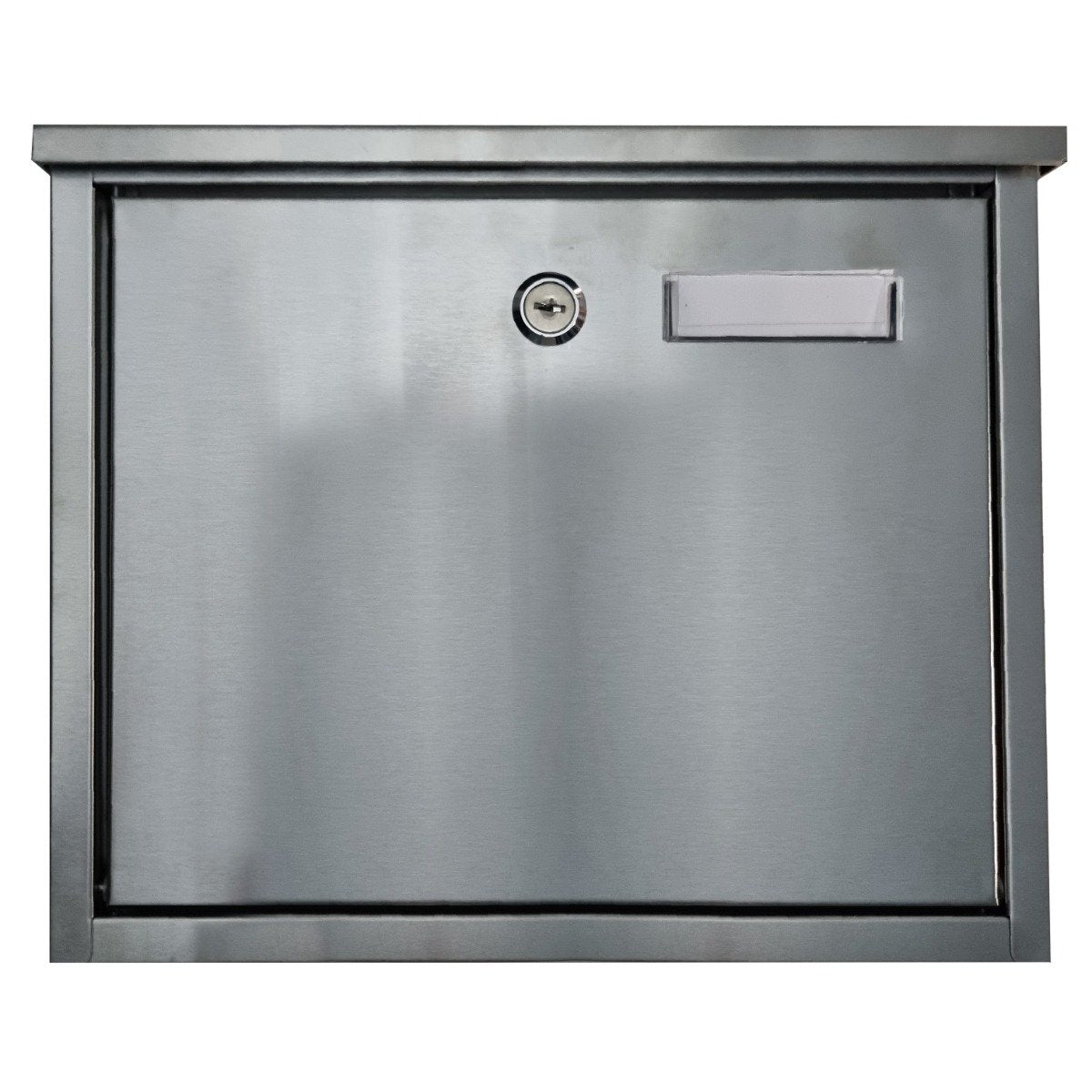 Furnished Top Loading Outdoor Post Box - Stainless Steel