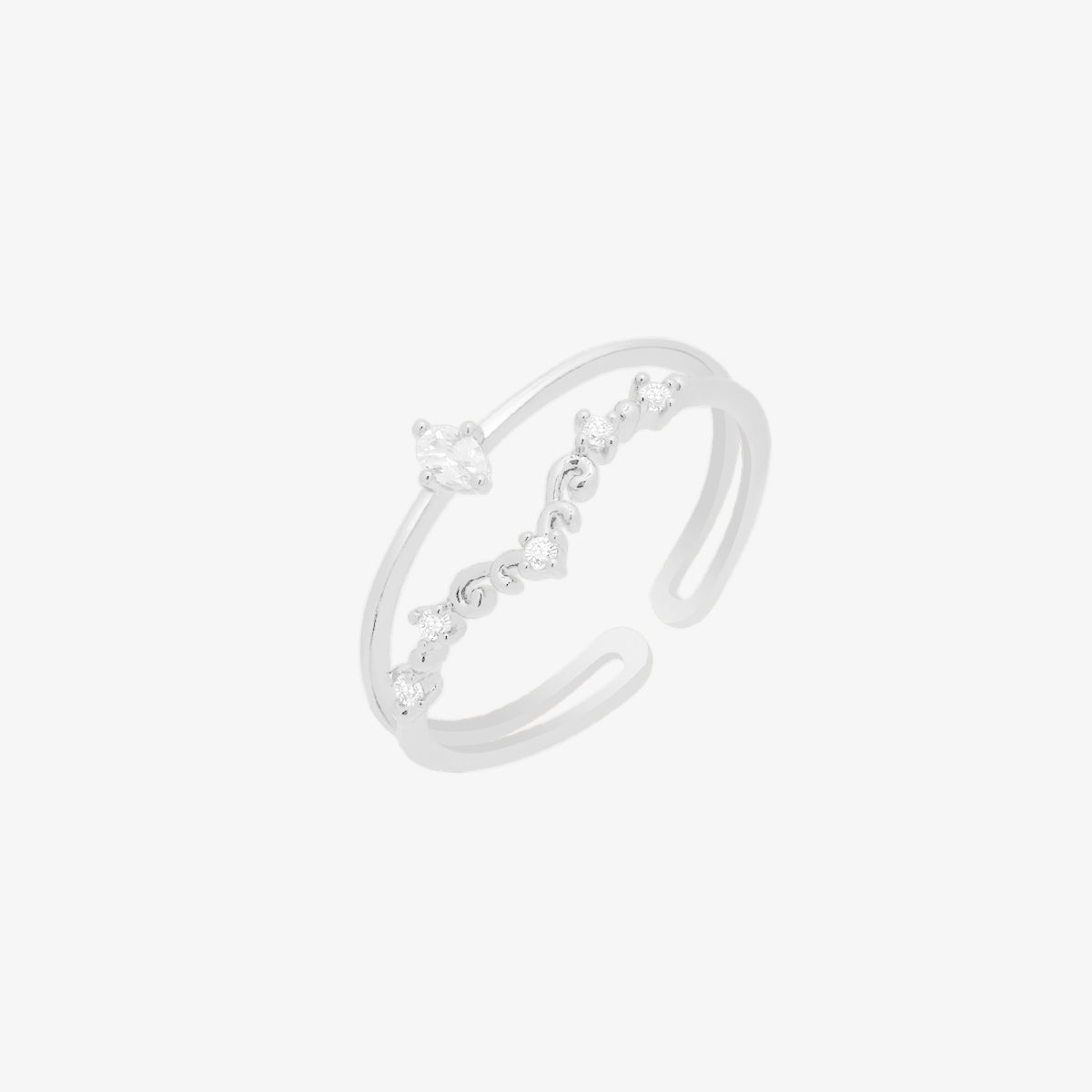 Cubic Harmony Layered Ring - Interactive Group