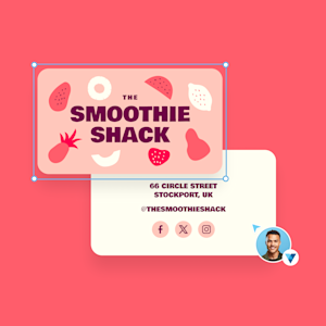 Rounded Corner Business Cards Design