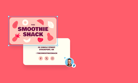 Rounded Corner Business Cards Design