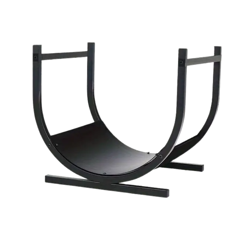 Fireplace Rack with Wood Storage - Interactive Group