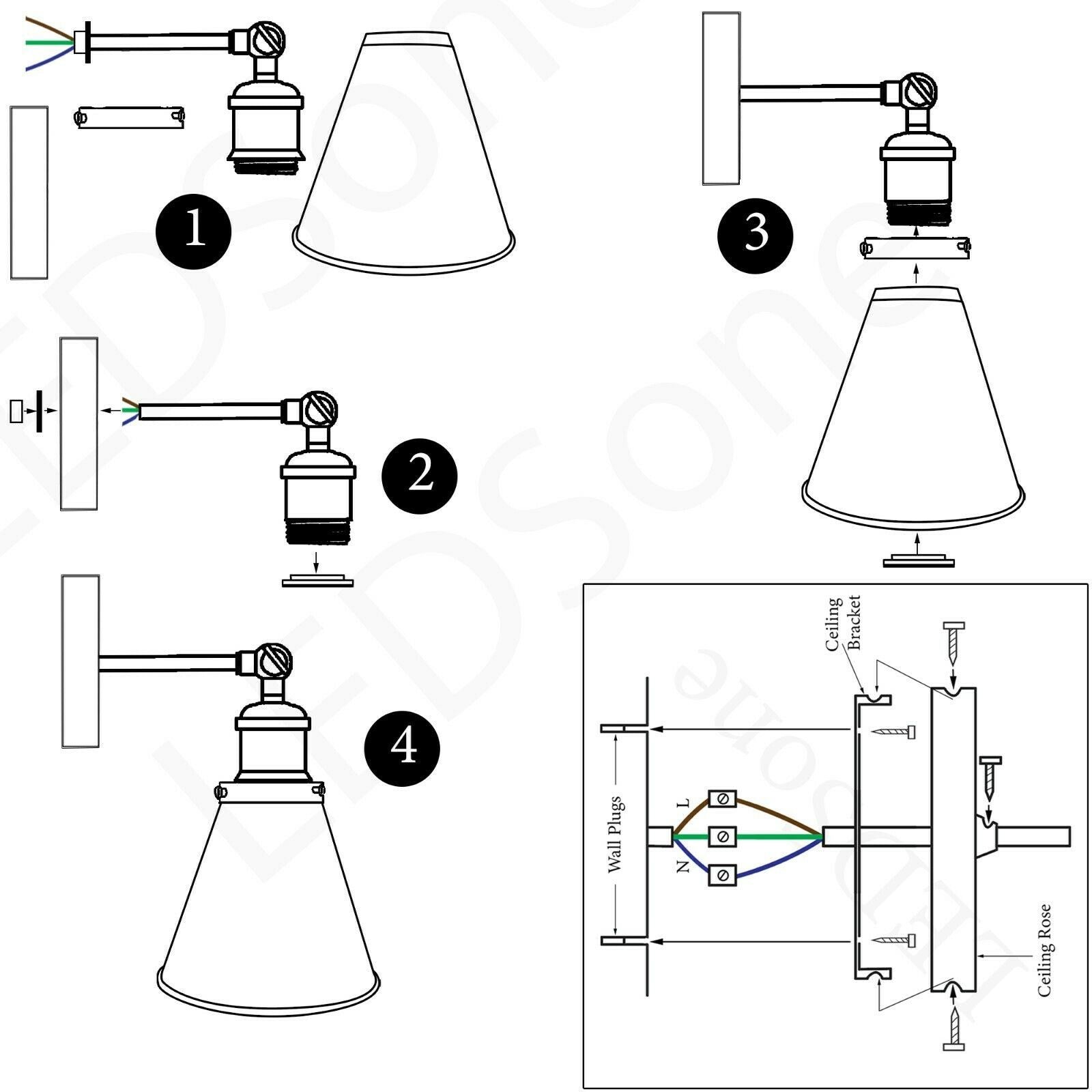Brass Kitchen Wall Lighting~1173 - Interactive Group