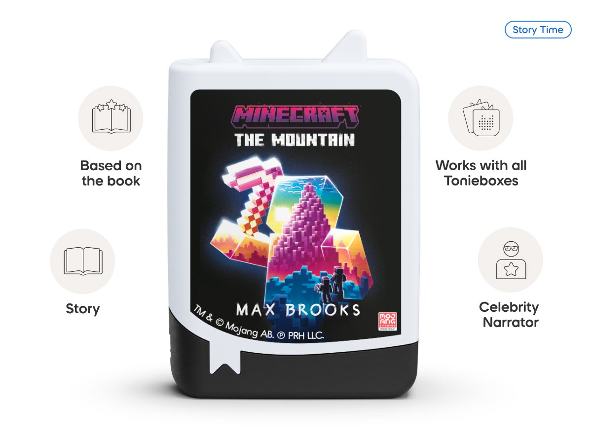 Tonies - Max Brooks Minecraft: Mountain English Voice Figure - Interactive Group