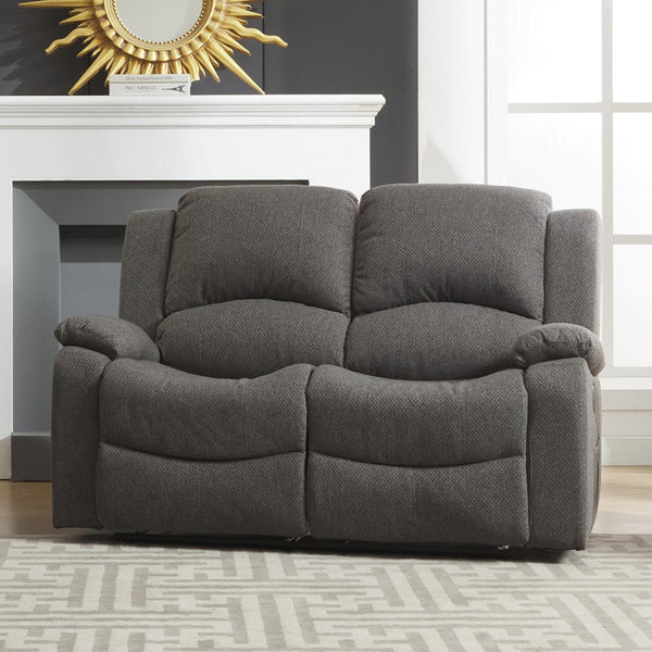 Artemis Home Marldon 2 Seat Manual Recliner Sofa - Dark Grey