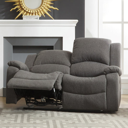 Artemis Home Marldon 2 Seat Manual Recliner Sofa - Dark Grey