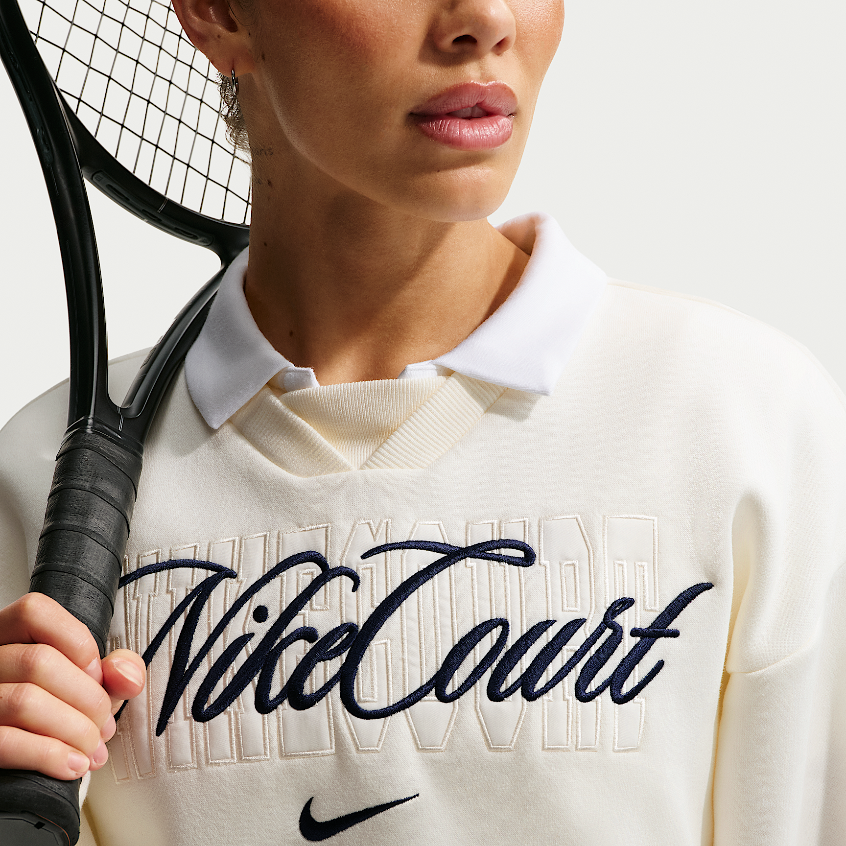 NikeCourt Collection Women's Crew-Neck Tennis Top