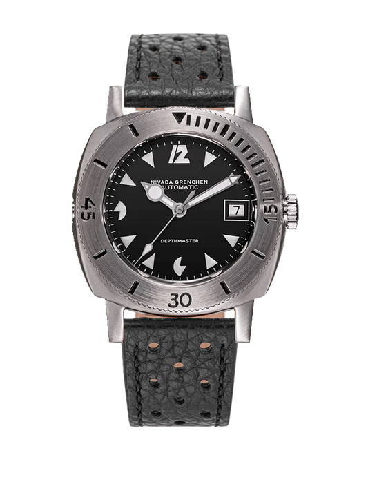 Nivada Grenchen White Pacman Date - Depthmaster - 14104A